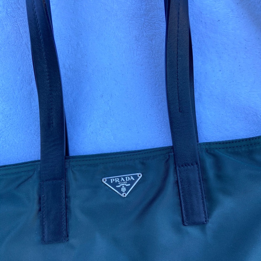 Green Nylon Prada Bag